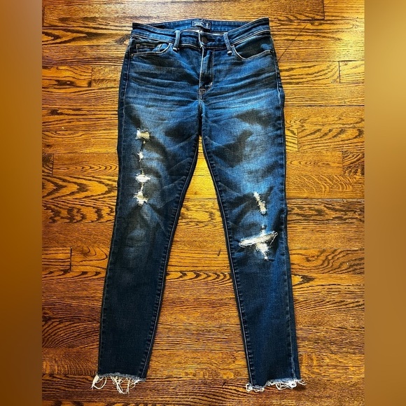 Abercrombie & Fitch | Women’s | Harper | Ankle | Dark Wash | Jeans | 25/0r - Picture 1 of 7